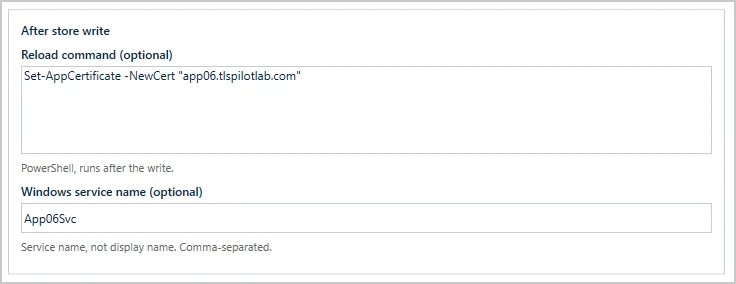 Deployment to a remote Windows server